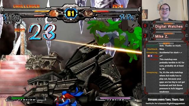 CEOtaku 2019 - Digital Watches Axl Kumite - Guilty Gear XX Accent Core Plus R смотреть онлайн