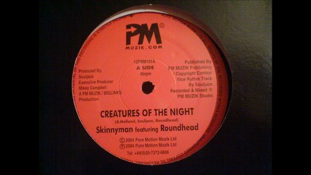 SKINNYMAN ft ROUNDHEAD - CREATURES OF THE NIGHT смотреть онлайн
