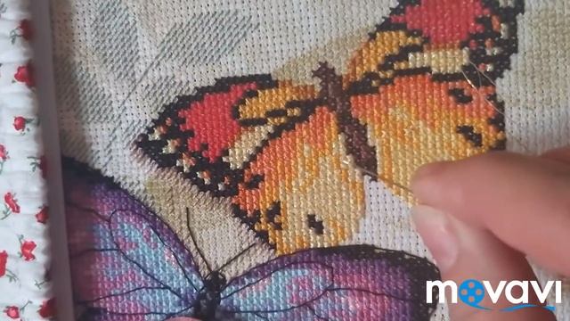 Вышивка крестом. Мои процессы и готовые работы.