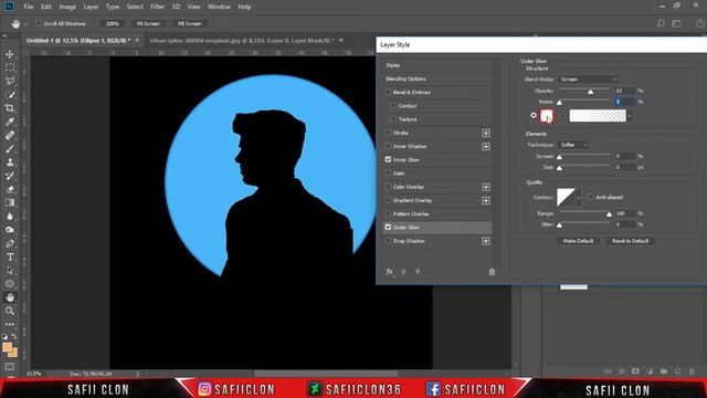 [ Photoshop Tutorial ] Neon Logo Design From Your Photo - EASY TO FOLLOW смотреть онлайн