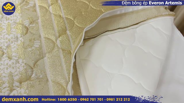 Cận cảnh| Đệm bông ép Everon Artemis смотреть онлайн