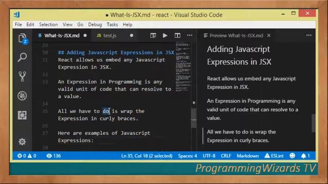 React.js S1E4 : What is JSX? смотреть онлайн