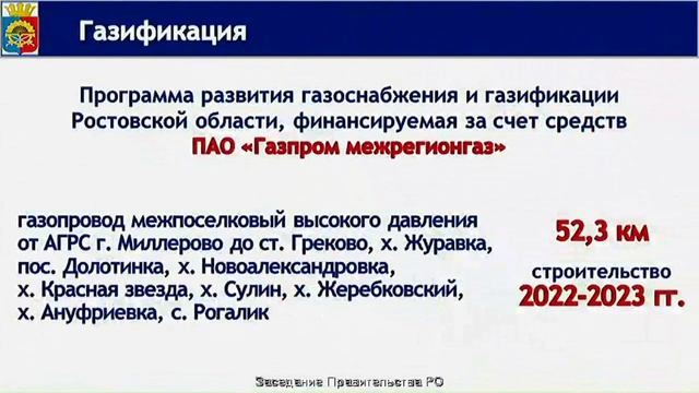 Заседание Правительства Ростовской области 02.10.2019 смотреть онлайн