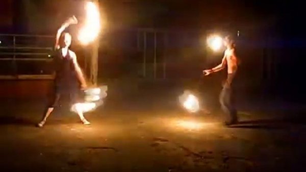 Фаер шоу  Fire show - FEP- Sanskrit - Огненное шоу