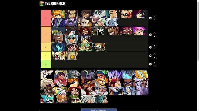 *2023* UPDATED BRAWLHALLA LEGENDS TIER LIST - 1V1's смотреть онлайн