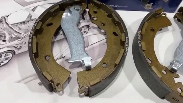 Колодки задние барабанные Хендай Солярис 2 Киа Рио 4 с 2017 Hi q смотреть онлайн