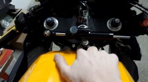 Обзор крепления демпфера руля для Honda CBR 929 RR Fireblade 2017.12.20 22:21:13