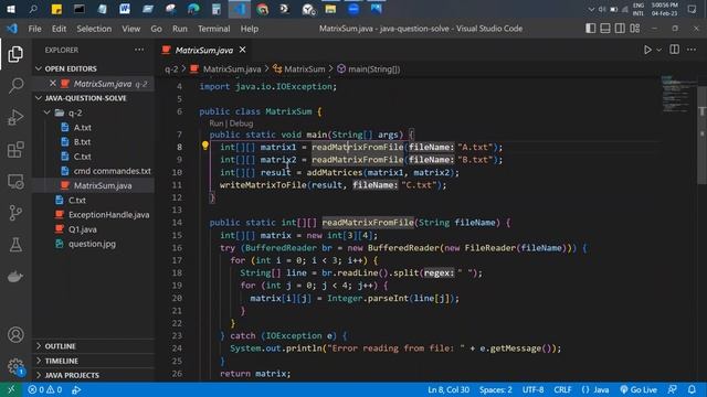 1-2 Java term Question solve 2021 session: 2020-2021 смотреть онлайн