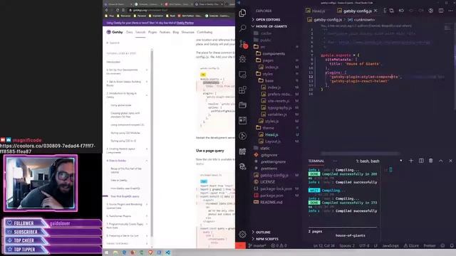 Let's Build a Gatsby Site (Pt. 2): React Helmet, and GraphQL Sitemeta Queries смотреть онлайн