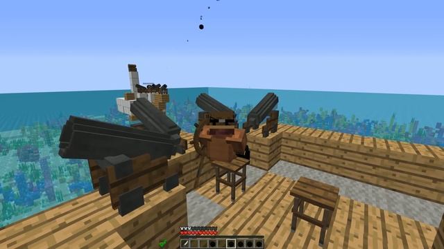 НУБ ПОСТРОИЛ ПИРАТСКИЙ КОРАБЛЬ В МАЙНКРАФТ ! НУБ ПРОТИВ ПИРАТ ПРО ЗАХВАТИ ЗОЛОТО, ЧТОБЫ ВЫЖИТЬ