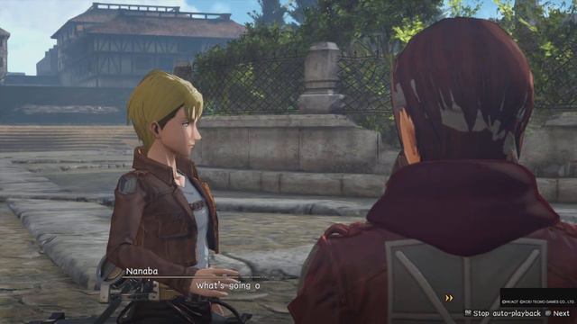 Attack On Titan 2 Story Mode Mission Building Base #AOT #Attackontitan #PS5