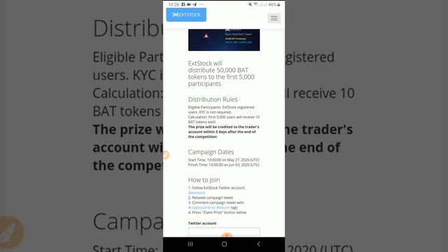 2 USD BAT Token For 5K Users. смотреть онлайн