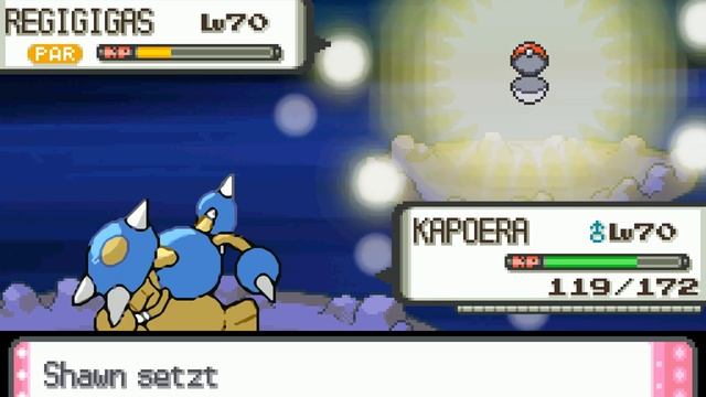 Pokémon Pearl Version (German) - Catching Regigigas смотреть онлайн