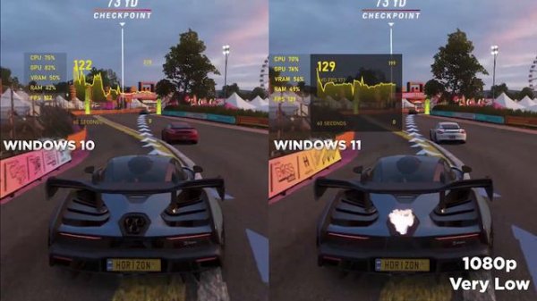 WINDOWS 10 vs 11. TEST in 5 games!