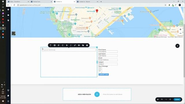 Contact Us Page - Created using Brizy and Fluent Forms смотреть онлайн