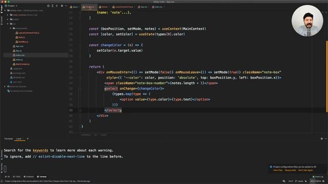 React ile "Yapışkan Not" Uygulaması смотреть онлайн
