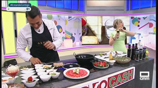 Recetas de cocina con fresón | Estando Contigo смотреть онлайн