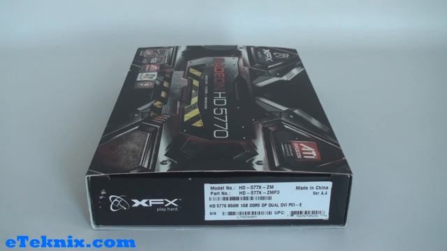 Unboxing: XFX Radeon HD 5770 1GB Single Slot Graphics Card смотреть онлайн