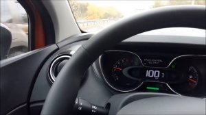 Тест драйв Рено Каптюр на трассе. Смотрим средний расход.