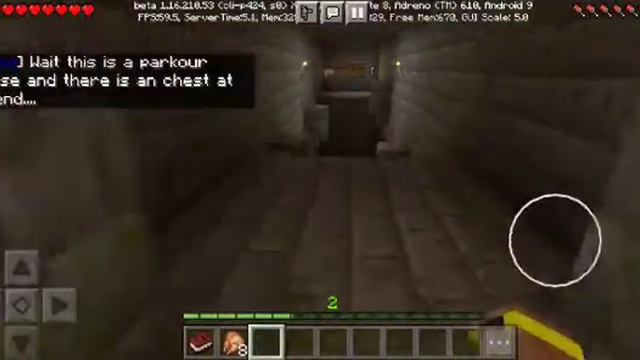 Прохождение хоррор карты ТЬМА в MCPE.