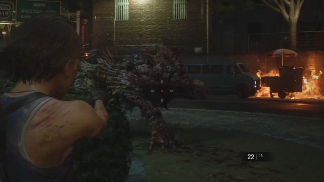 Resident Evil 3: Nemesis Clock Tower Fight Without Grenade Launcher. First Playthrough. смотреть онлайн