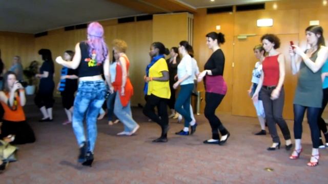 SARA LOPEZ, kizomba "lady style" workshop Lisbon 2013 смотреть онлайн