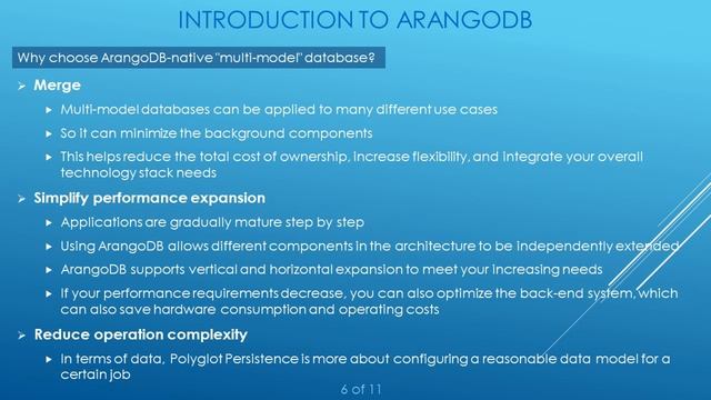 Introduction to ArangoDB | What is ArangoDB? | Features | When to use ArangoDB | Pros of ArangoDB смотреть онлайн