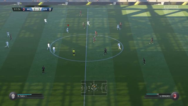 №24 Милан 1-5 Ювентус (SERIA A) Прохождение за Ювентус. ВТОРОЙ СЕЗОН. FIFA 17 смотреть онлайн