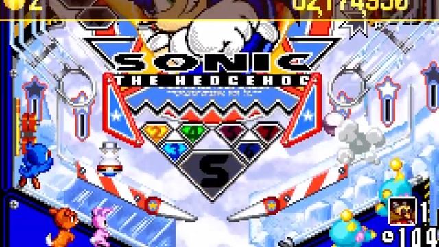 Sonic Pinball Party (GBA) смотреть онлайн