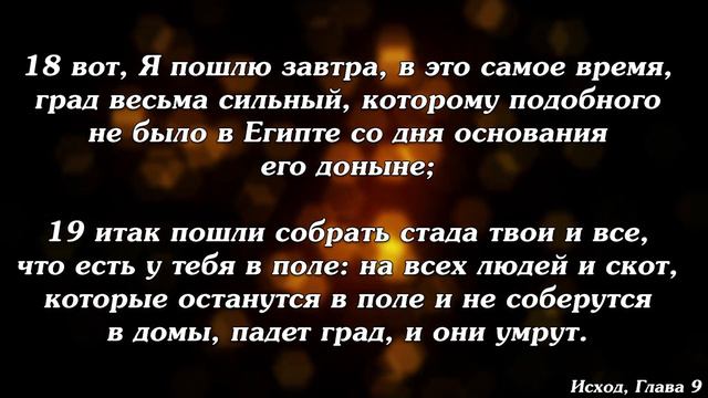 Библия | Исход, Глава 9. / Cover смотреть онлайн