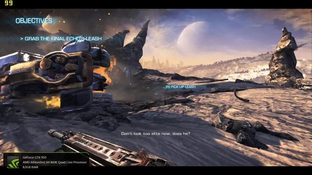 Bulletstorm FPS Test | Gigabyte GTX 950 | Athlon 860K | Max Settings смотреть онлайн