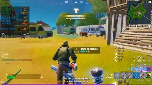 FORTNITE | XEON E3 1230 V2 + GTX 1660 OC 6GB