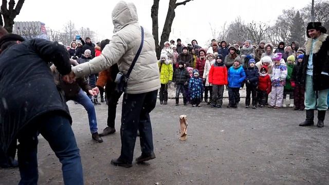 Мужские игры на масленице! смотреть онлайн