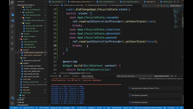 Build the BEST Chat App on Web | WhatsApp Clone | Flutter, Firebase, Riverpod Tutorial смотреть онлайн