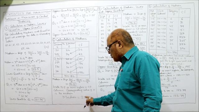 Statistics for Management II Measures of Central Tendency II Problems II Part 2 II Khans Commerce смотреть онлайн