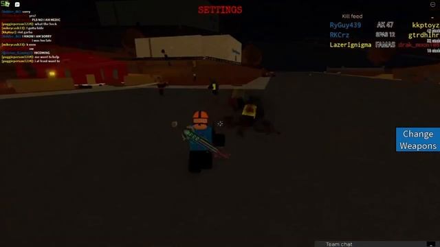 I play Neighborhood Wars (Blood warning) смотреть онлайн