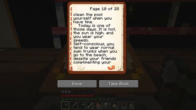 Minecraft EROTIC NOVEL READING.... Oh, and I showcase my house too | Episode 1 смотреть онлайн