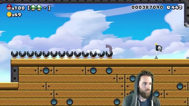 100 Mario No Death Masochist Challenge [SUPER MARIO MAKER] смотреть онлайн