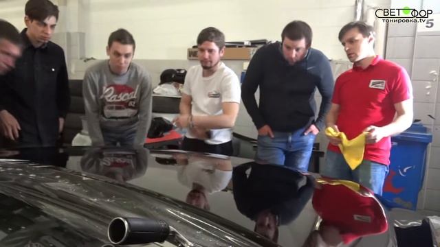 Обучение по оклейке авто полиуретановой пленкой 3М ScotchGard Pro смотреть онлайн