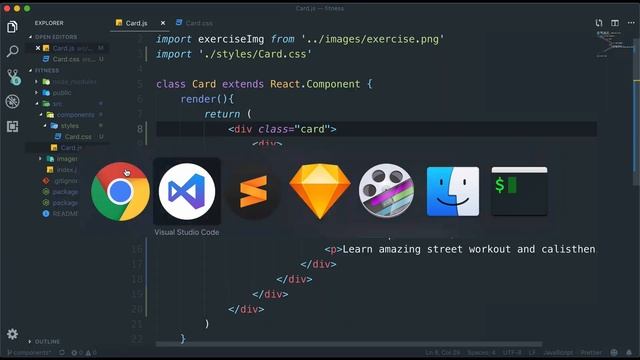 10 - Curso de ReactJS, Agregando CSS a componentes смотреть онлайн