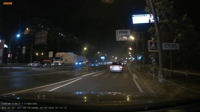 carcam hybrid 3 signature. Пример видео, ночь. Установлен CPL фильтр. смотреть онлайн