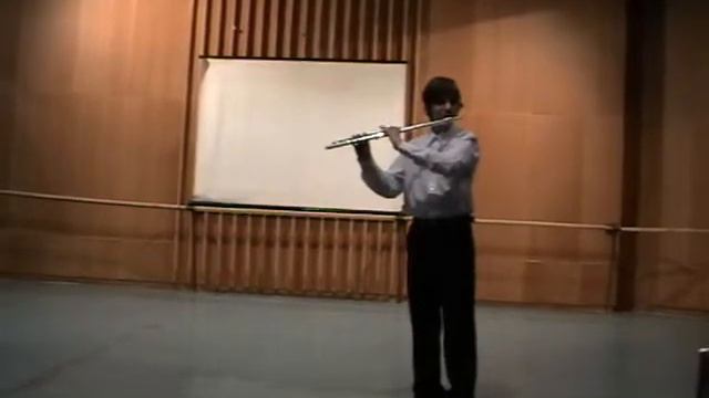 G.Nagorny. Etude for flute N14 смотреть онлайн