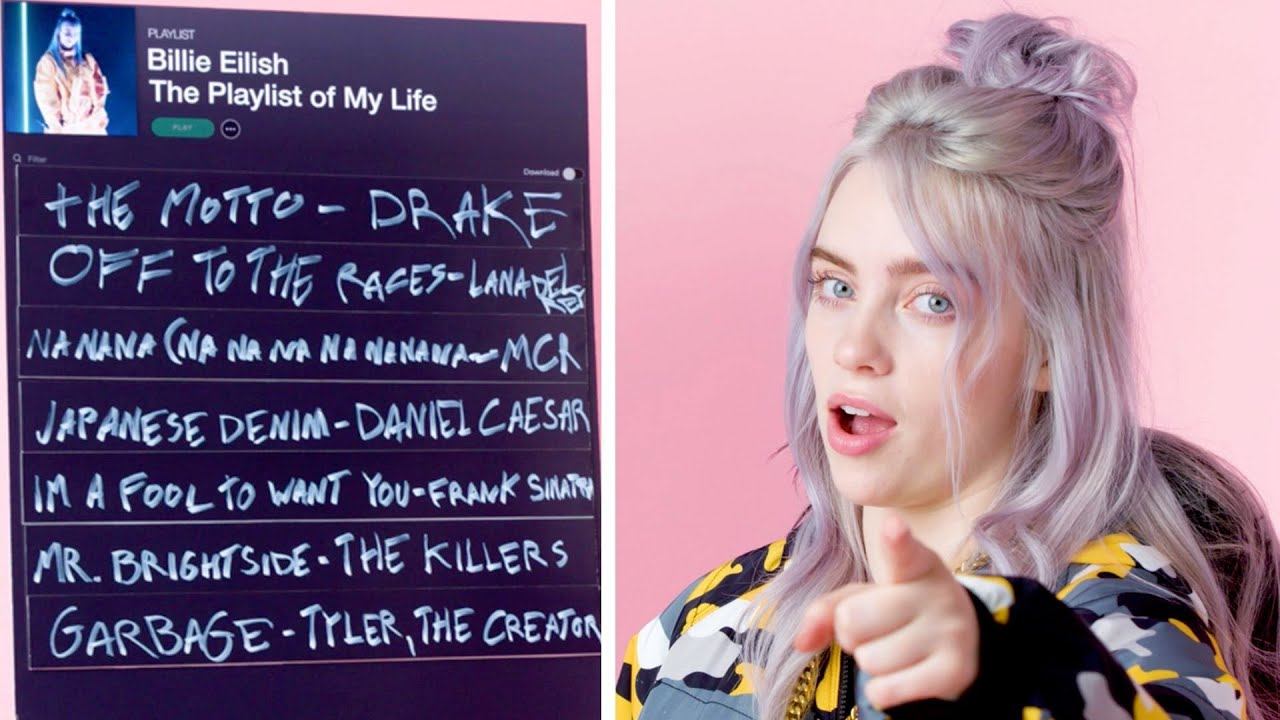 Билли Айлиш рассказывает о любимых песнях | Vogue Россия смотреть онлайн