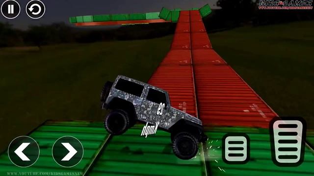 Mega Ramp Car Stunts 2021 - Racing Impossible Tracks 3D Simulator - Android GamePlay смотреть онлайн