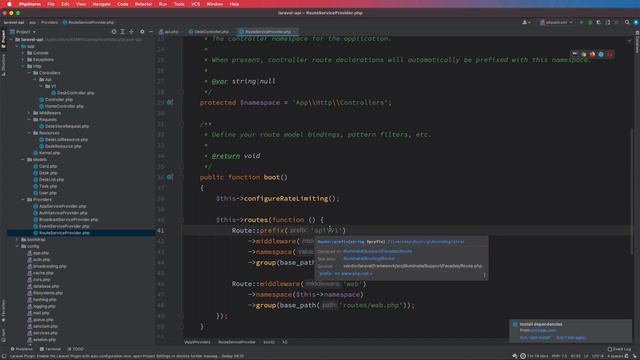 #6 Создание API на Laravel. Создаем версии нашего API смотреть онлайн
