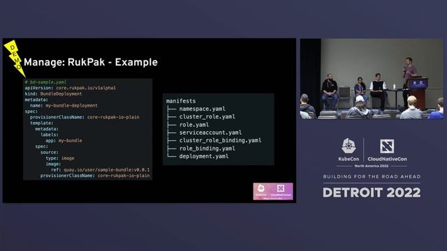 What's New In Operator Framework? - A Greene, Austin Macdonald & Varsha Narsing, Jonathan Berkhahn смотреть онлайн