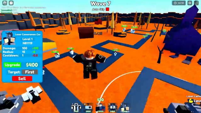 TOILET TOWER DEFENSE HALLOWEEN UPDATE! смотреть онлайн