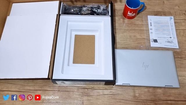 آنباکسینگ لپتاپ HP ENVY X360 Convert 13m-Bd1033 Unboxing смотреть онлайн