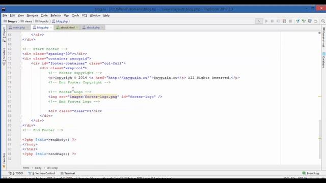 5 - Изменение шаблона и создание Асета смотреть онлайн