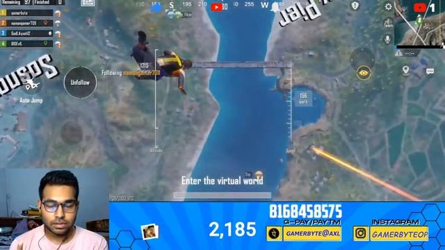 BGMI LIVE WITH GAMERBYTE | CLASSIC MATCHES WITH RANDOMS NOOBS | FULL RUSH GAME PLAY смотреть онлайн